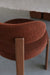Eetkamerstoel Robyn Polyester Rood 52x48 cm