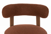 Eetkamerstoel Robyn Polyester Rood 52x48 cm-Eetkamerstoelen-Creating Home