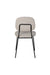 Eetkamerstoel Roos Light Polyester Beige 51x47 cm-Eetkamerstoelen-Creating Home
