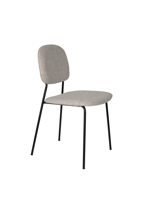 Eetkamerstoel Roos Light Polyester Beige 51x47 cm-Fauteuils-Creating Home