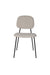 Eetkamerstoel Roos Light Polyester Beige 51x47 cm-Fauteuils-Creating Home