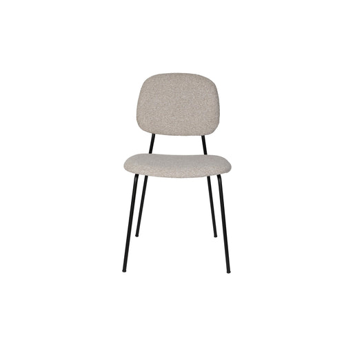 Eetkamerstoel Roos Light Polyester Beige 51x47 cm-Fauteuils-Creating Home
