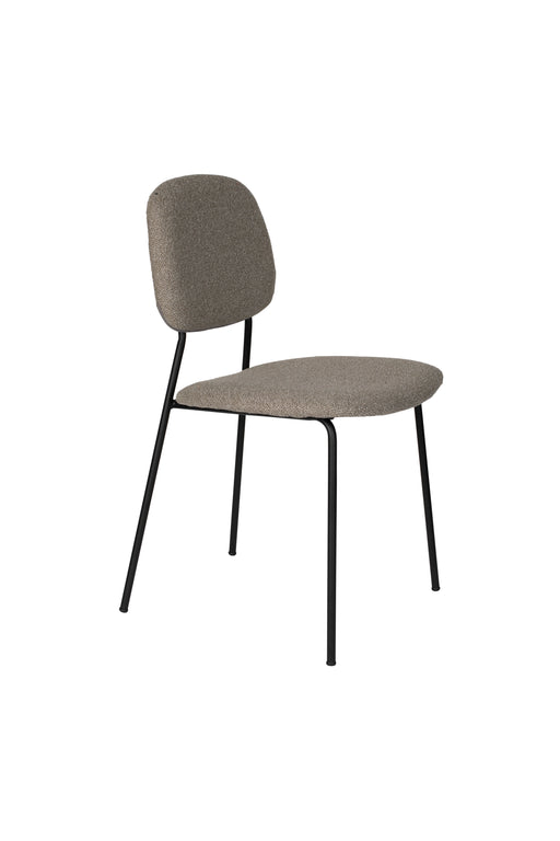 Eetkamerstoel Roos Warm Polyester Beige 51x47 cm-Eetkamerstoelen-Creating Home