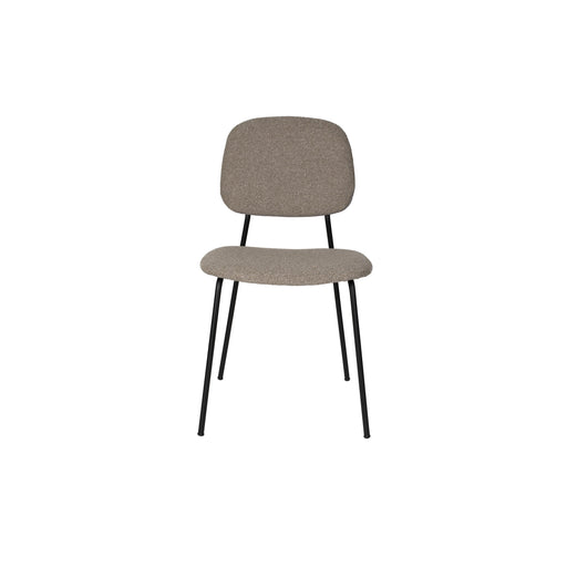 Eetkamerstoel Roos Warm Polyester Beige 51x47 cm-Eetkamerstoelen-Creating Home