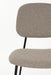 Eetkamerstoel Roos Warm Polyester Beige 51x47 cm-Fauteuils-Creating Home