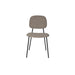 Eetkamerstoel Roos Warm Polyester Beige 51x47 cm-Fauteuils-Creating Home