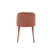 Eetkamerstoel Roze Stof Antiek 51 cm 51x58x80 cm-Eetkamerstoelen-J-Line