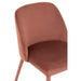 Eetkamerstoel Roze Stof Antiek 51 cm 51x58x80 cm-Eetkamerstoelen-J-Line