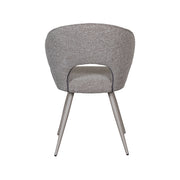 Eetkamerstoel Sakura Bouclé Mushroom 57x62x84 cm-Eetkamerstoelen-LABEL51
