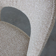Eetkamerstoel Sakura Bouclé Naturel 57x62x84 cm 180154333-Eetkamerstoelen-LABEL51