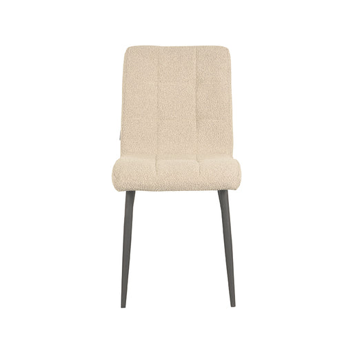 Eetkamerstoel Sam Naturel Boucle 44x57x86 cm-Eetkamerstoelen-LABEL51