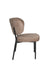 Eetkamerstoel Sanne Bruinie Polyester Bruin 64x56 cm-Eetkamerstoelen-Creating Home