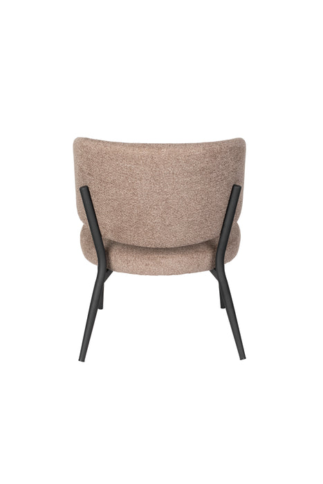 Eetkamerstoel Sanne Bruinie Polyester Bruin 72x62 cm-Eetkamerstoelen-Creating Home