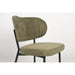 Eetkamerstoel Sanne Polyester Groen 64x56 cm-Eetkamerstoelen-Creating Home