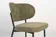 Eetkamerstoel Sanne Polyester Groen 64x56 cm-Eetkamerstoelen-Creating Home
