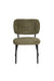 Eetkamerstoel Sanne Polyester Groen 64x56 cm-Fauteuils-Creating Home