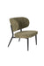Eetkamerstoel Sanne Polyester Groen 72x62 cm-Eetkamerstoelen-Creating Home