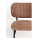 Eetkamerstoel Sanne Polyester Oranje 64x56 cm-Eetkamerstoelen-Creating Home