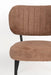 Eetkamerstoel Sanne Polyester Oranje 64x56 cm-Eetkamerstoelen-Creating Home