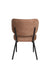 Eetkamerstoel Sanne Polyester Oranje 64x56 cm-Fauteuils-Creating Home