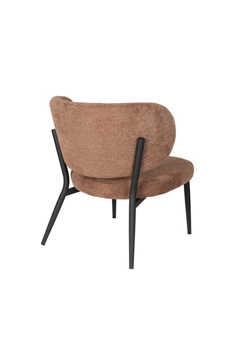 Eetkamerstoel Sanne Polyester Oranje 72x62 cm-Eetkamerstoelen-Creating Home