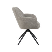 Eetkamerstoel Sayuri Mushroom Royal Boucle Draaibaar 65x63x84 cm-Eetkamerstoelen-LABEL51