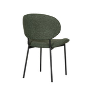Eetkamerstoel Senn Forest Royal Boucle 59x53x85 cm-Eetkamerstoelen-LABEL51