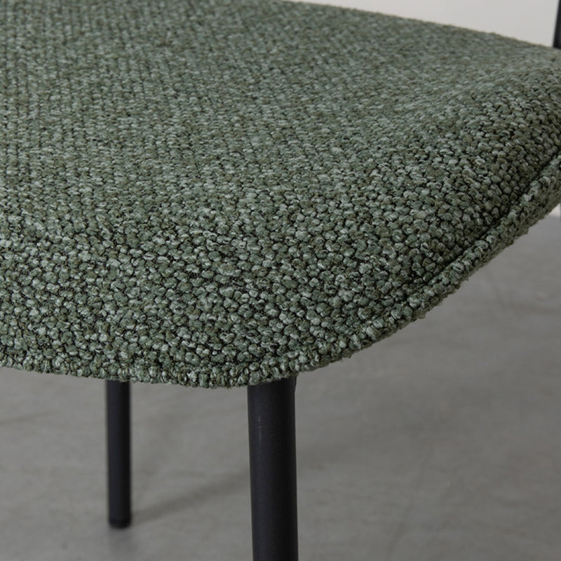 Eetkamerstoel Senn Forest Royal Boucle 59x53x85 cm-Eetkamerstoelen-LABEL51