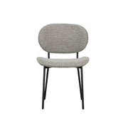 Eetkamerstoel Senn Mushroom Royal Boucle 59x53x85 cm-Eetkamerstoelen-LABEL51
