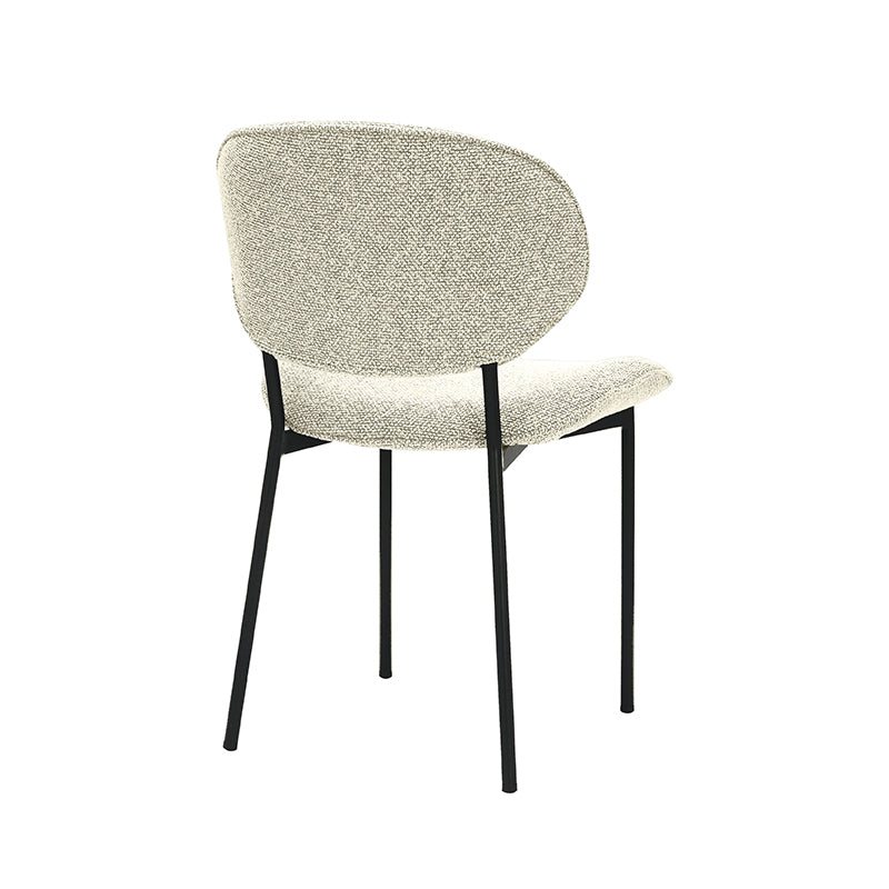 Eetkamerstoel Senn Naturel Royal Boucle 59x53x85 cm-Eetkamerstoelen-LABEL51