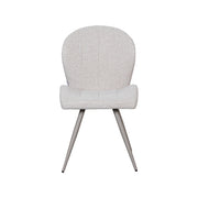 Eetkamerstoel Sil Bouclé Naturel 51x62x88 cm 180154342-Eetkamerstoelen-LABEL51