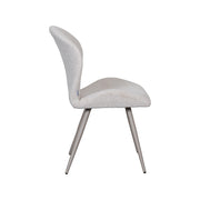 Eetkamerstoel Sil Bouclé Naturel 51x62x88 cm 180154342-Eetkamerstoelen-LABEL51
