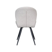 Eetkamerstoel Sil Bouclé Naturel 51x62x88 cm 180154354-Eetkamerstoelen-LABEL51