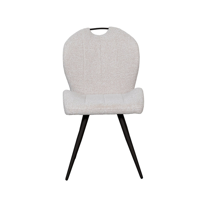 Eetkamerstoel Silly Bouclé Beige-Eetkamerstoelen-LABEL51