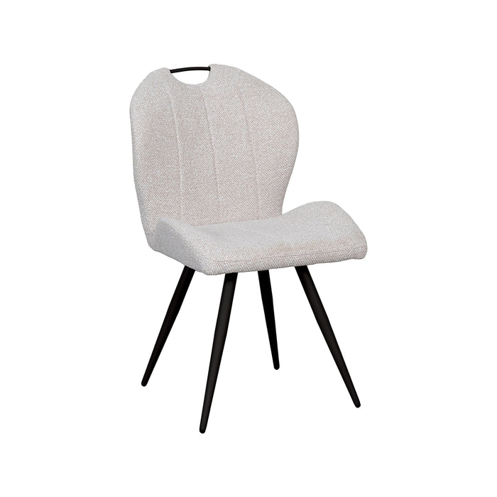 Eetkamerstoel Silly Bouclé Beige-Eetkamerstoelen-LABEL51