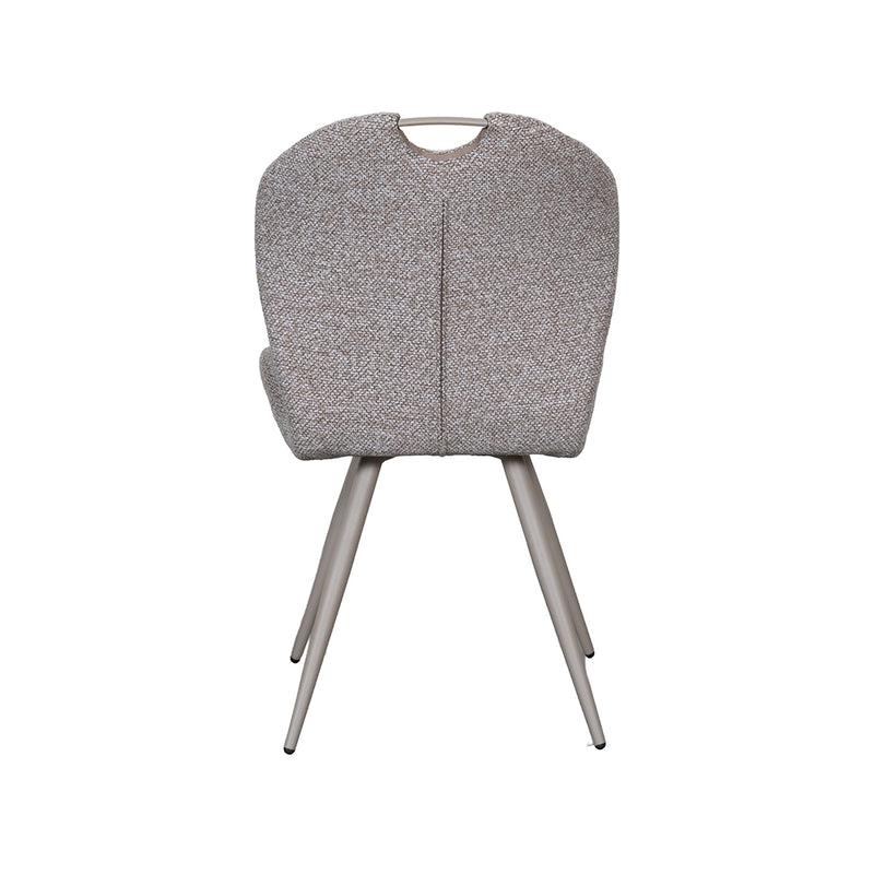 Eetkamerstoel Silly Bouclé Mushroom 51x62x88 cm-Eetkamerstoelen-LABEL51