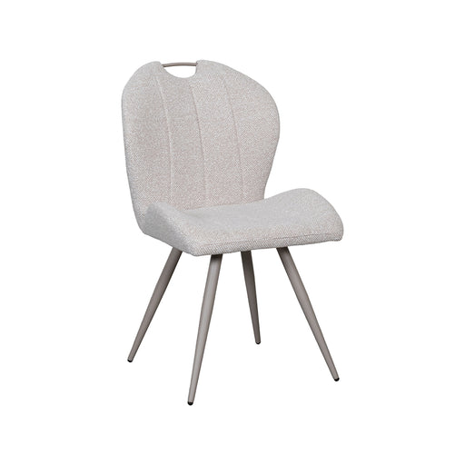Eetkamerstoel Silly Bouclé Naturel 51x62x88 cm 180154339-Eetkamerstoelen-LABEL51