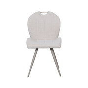 Eetkamerstoel Silly Bouclé Naturel 51x62x88 cm 180154339-Eetkamerstoelen-LABEL51
