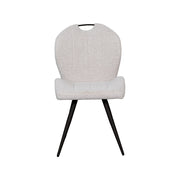 Eetkamerstoel Silly Bouclé Naturel 51x62x88 cm 180154351-Eetkamerstoelen-LABEL51