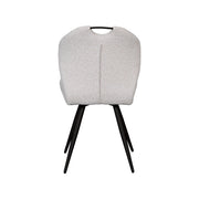 Eetkamerstoel Silly Bouclé Naturel 51x62x88 cm 180154351-Eetkamerstoelen-LABEL51