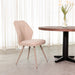 Eetkamerstoel Silvain Bouclé Beige-Eetkamerstoelen-LABEL51