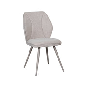 Eetkamerstoel Silvain Bouclé Naturel 51x64x89 cm-Eetkamerstoelen-LABEL51