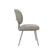 Eetkamerstoel Singapore Mushroom Royal Boucle Brons 49x63x90 cm-Eetkamerstoelen-LABEL51