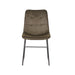 Eetkamerstoel Slim - Army green - Microfiber-Eetkamerstoelen-LABEL51