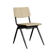 Eetkamerstoel Solid Naturel Hout 49x55x81 cm-Eetkamerstoelen-LABEL51