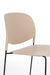 Eetkamerstoel Stacks Liver Polypropyleen Bruin 52.5x48.5 cm-Eetkamerstoelen-Creating Home