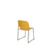 Eetkamerstoel Stacks Ochre Polypropyleen Geel 52.5x48.5 cm-Eetkamerstoelen-Creating Home