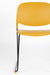 Eetkamerstoel Stacks Ochre Polypropyleen Geel 52.5x48.5 cm-Eetkamerstoelen-Creating Home