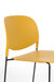 Eetkamerstoel Stacks Ochre Polypropyleen Geel 52.5x48.5 cm-Fauteuils-Creating Home