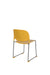 Eetkamerstoel Stacks Ochre Polypropyleen Geel 52.5x48.5 cm-Fauteuils-Creating Home